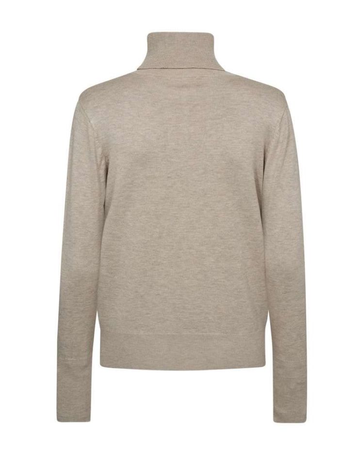 Freequent Pull Beige dames (FQKATIE PULLOVER PLAIN FLAT - 203031.MOONBEAM) - GL Sport (Sluis)