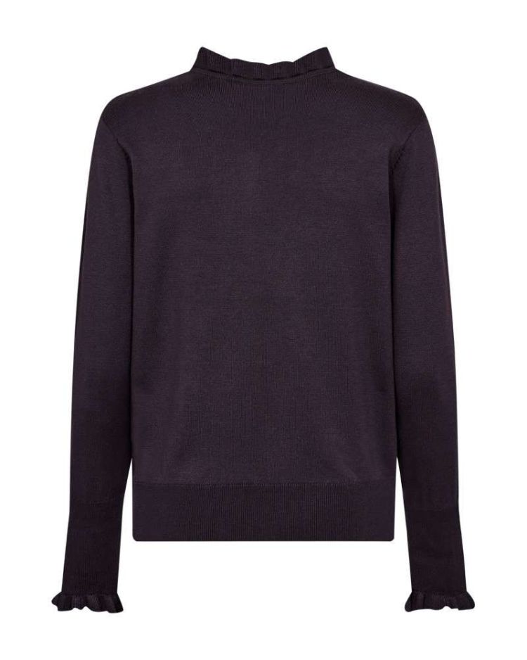 Freequent Pull Paars dames (FQKATIE PULLOVER TURTLE NECK - 205095.NIGHTSHADE) - GL Sport (Sluis)