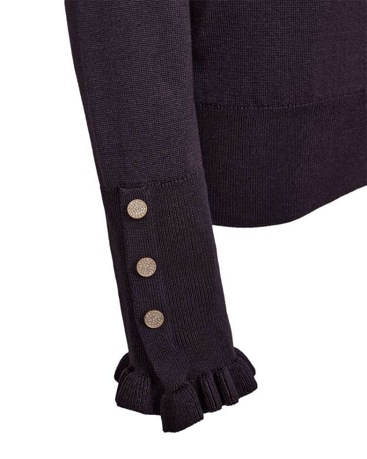 Freequent Pull Paars dames (FQKATIE PULLOVER TURTLE NECK - 205095.NIGHTSHADE) - GL Sport (Sluis)