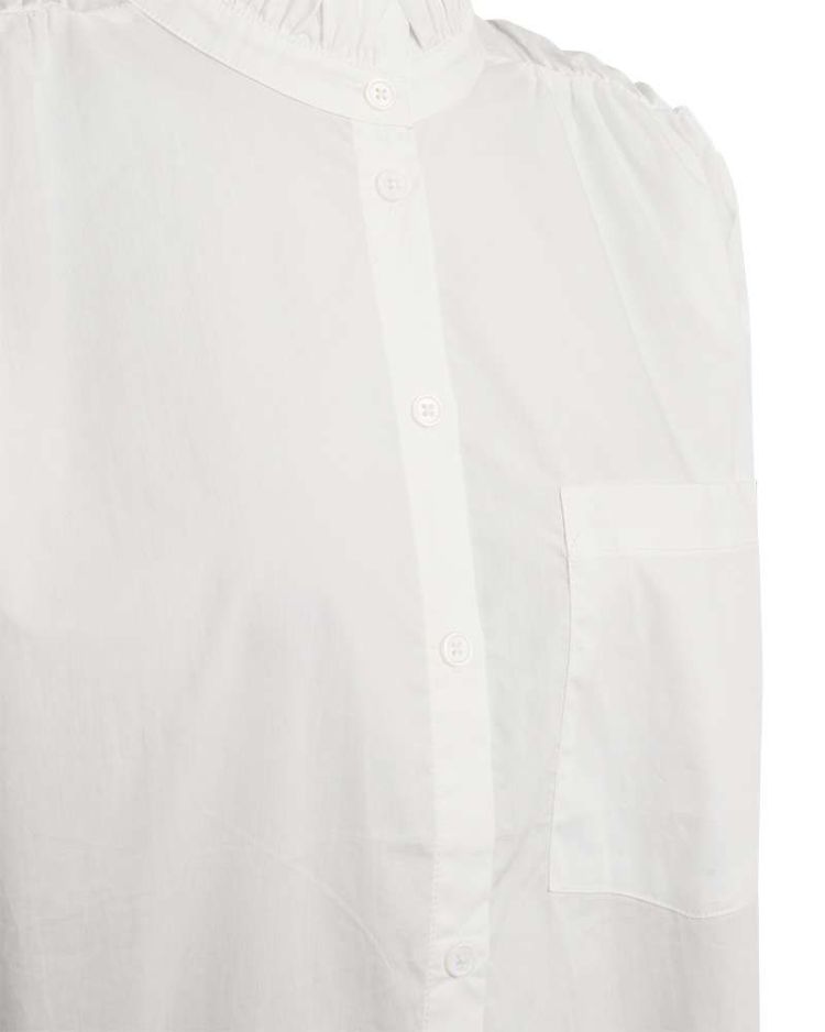Freequent Blouse Off-white dames (FQMALAY SHIRT - 211721.OFFWHITE) - GL Sport (Sluis)