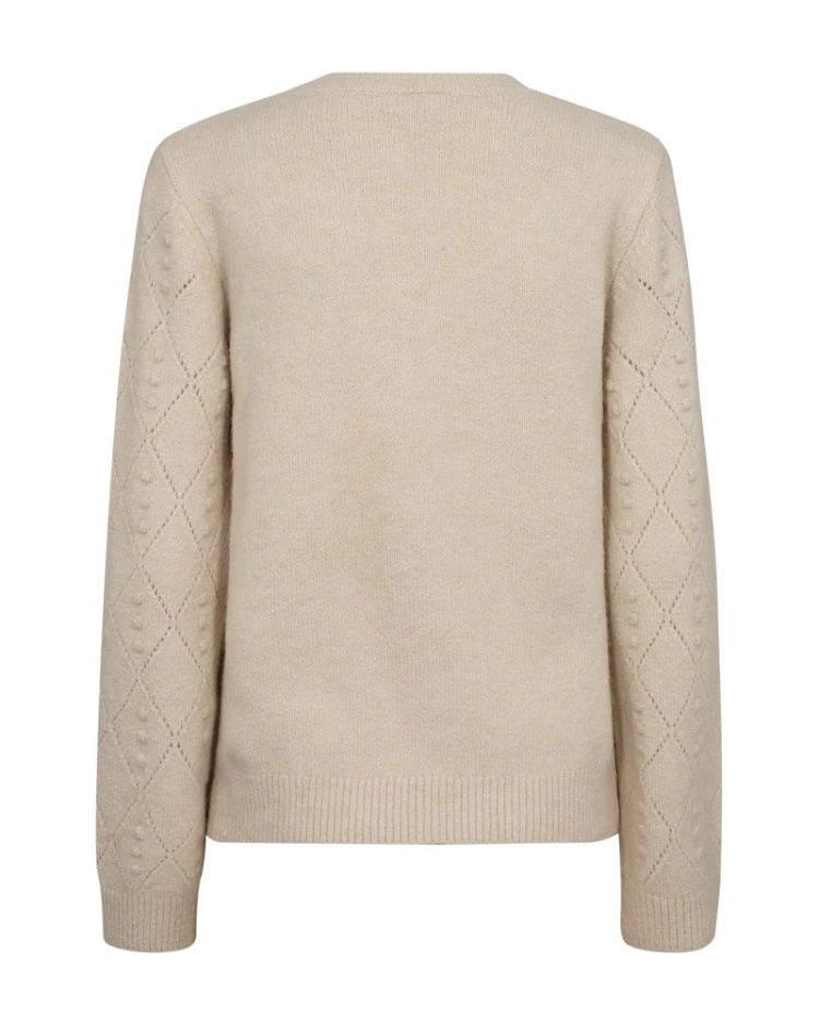 Freequent Pull Beige dames (FQSTOKKE PULLOVER  - FQSTOKKE.PU.MOONBEAM) - GL Sport (Sluis)