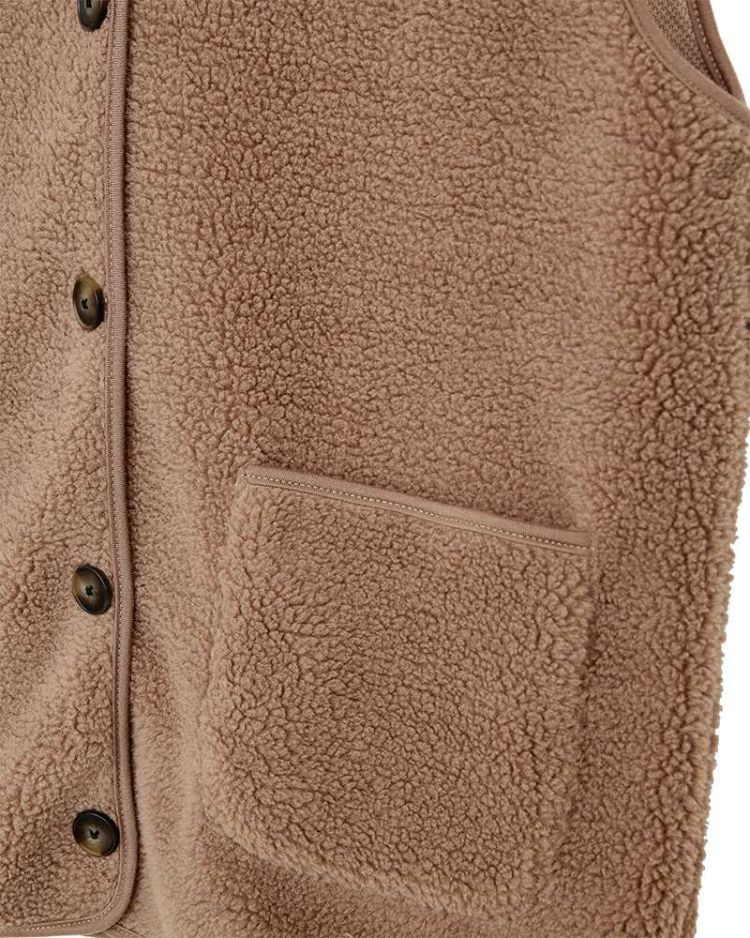 Freequent Bodywarmer Taupe dames (FQTEDDY WAISTCOAT - 207624.DESERTTAUPE) - GL Sport (Sluis)
