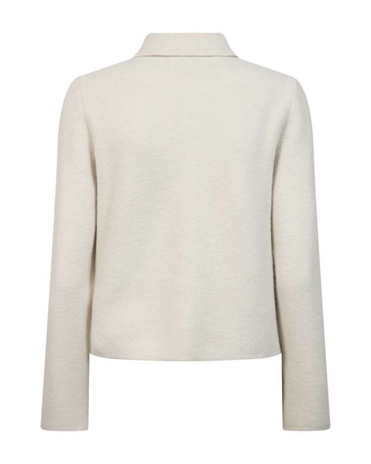 Freequent Vest Beige dames (FQZANA CARDIGAN - 207324.MOONBEAM) - GL Sport (Sluis)