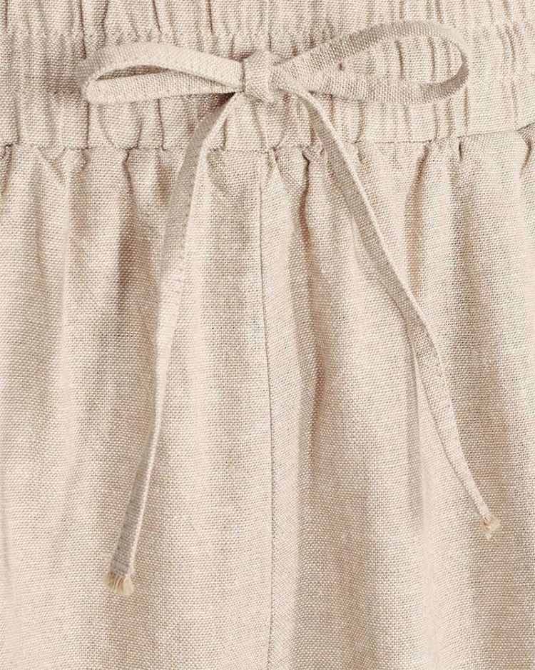 Freequent Broek Beige dames (LAVA LONG PANTS - FQLAVA.SANDMEL) - GL Sport (Sluis)