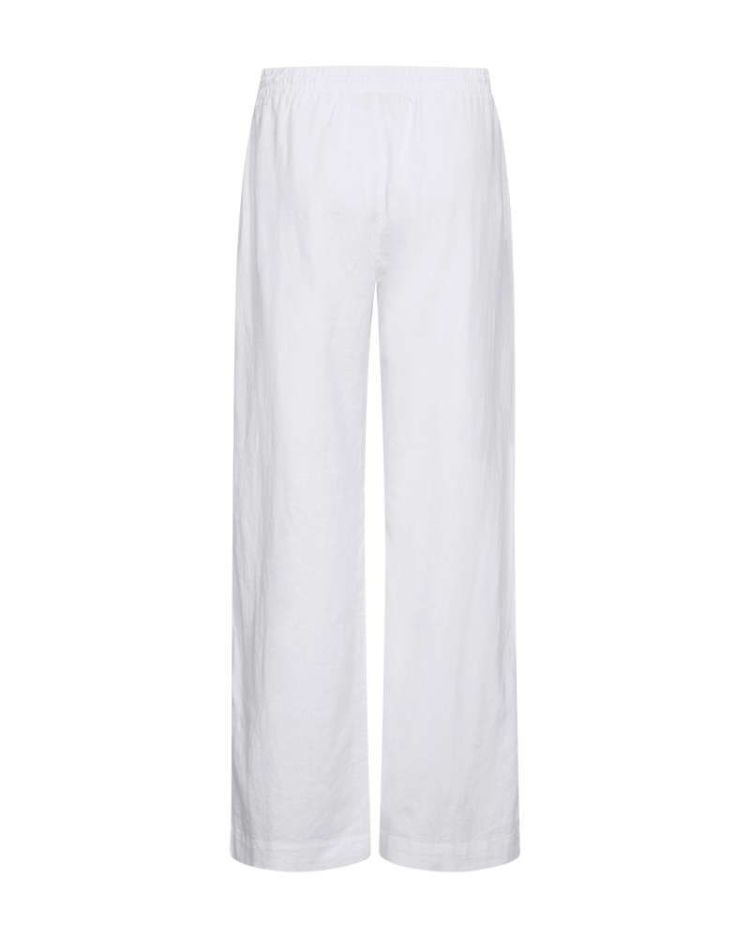 Freequent Broek Wit dames (LAVA LONG PANTS - FQLAVA.BTWHITE) - GL Sport (Sluis)