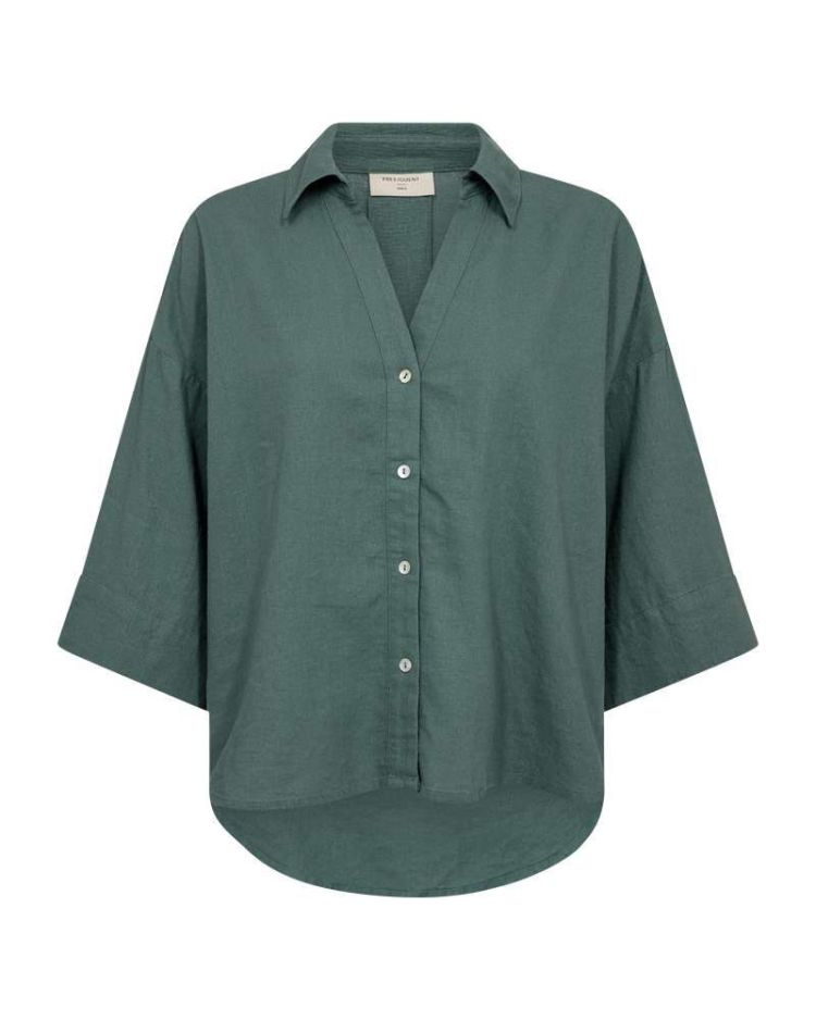 Freequent Blouse Groen