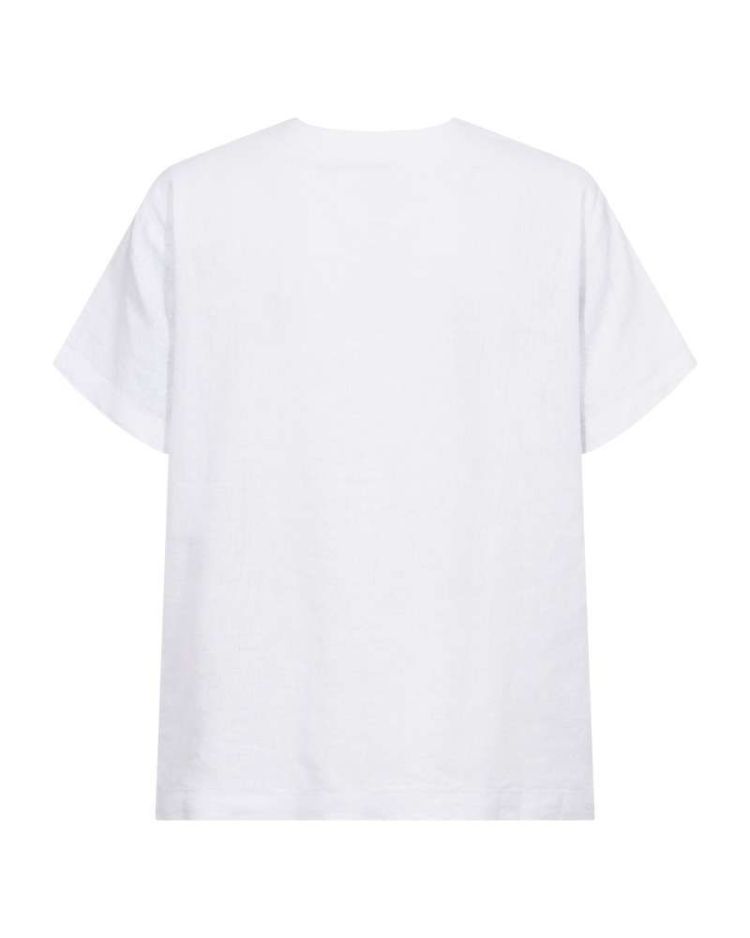 Freequent Blouse Wit dames (LAVA SHIRT - FQLAVA.BWHITE) - GL Sport (Sluis)