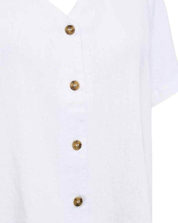 Freequent Blouse Wit dames (LAVA SHIRT - FQLAVA.BWHITE) - GL Sport (Sluis)