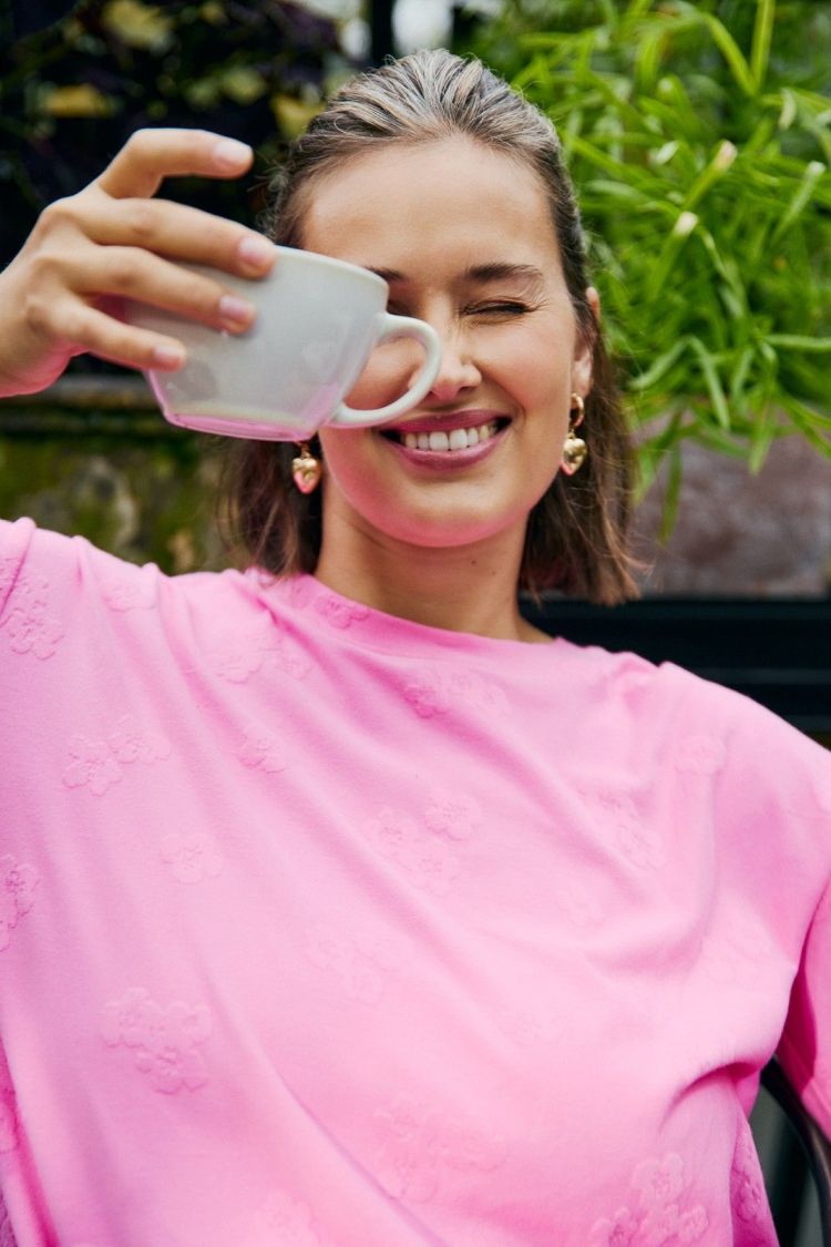 Freequent T-shirt Roze dames (ZIPREA TEE - FQZIPREA.WILDORCHID) - GL Sport (Sluis)