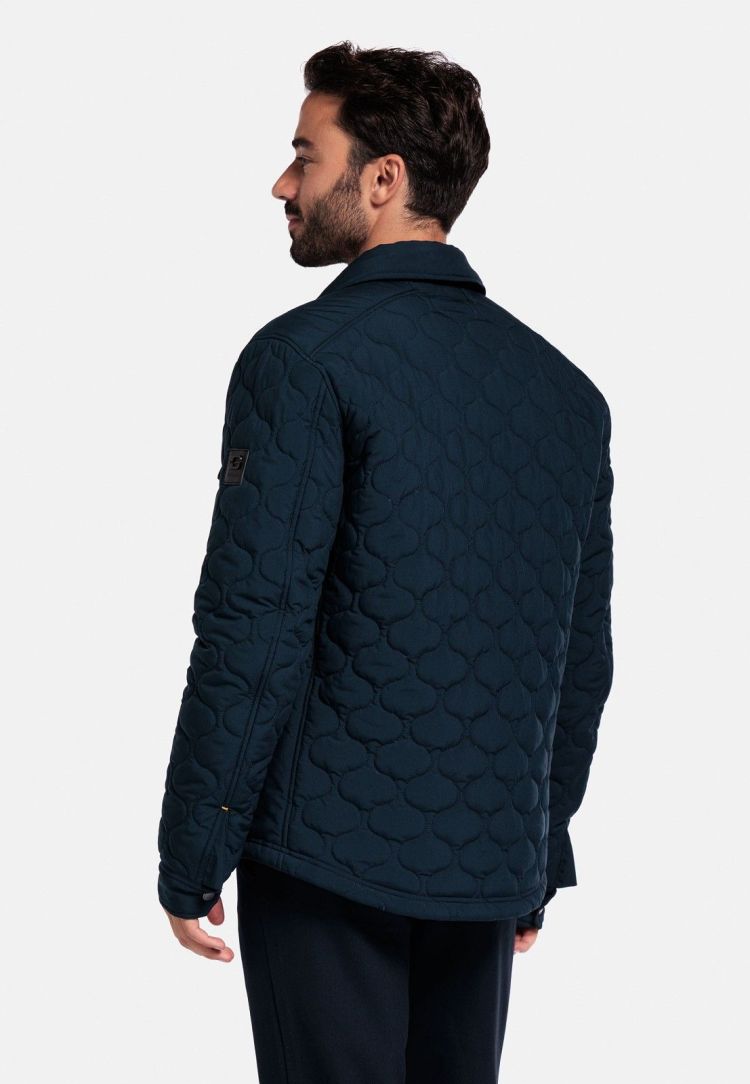 Giordano Jas Blauw heren (ALFIO SHORT JACKET - 522654.60) - GL Sport (Sluis)