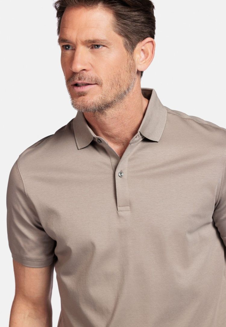 Giordano Polo Beige heren (LINO SHORT SLEEVE POLO - 616578.81) - GL Sport (Sluis)