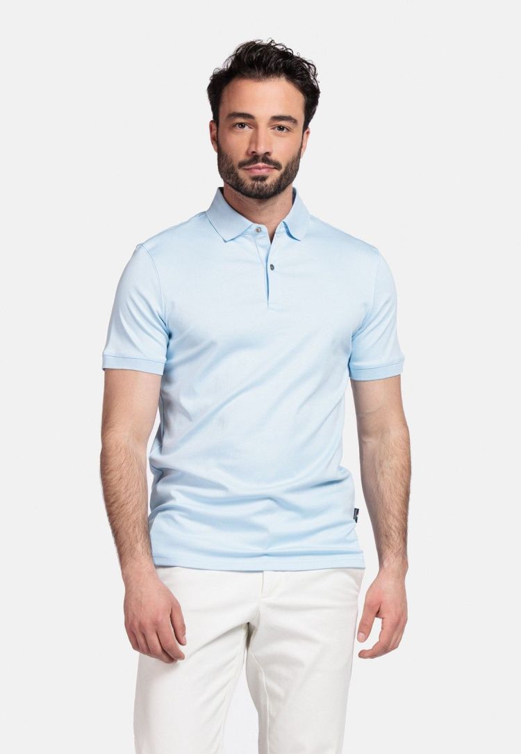 Giordano Polo Blauw heren (LINO SHORT SLEEVE POLO - 616578.61) - GL Sport (Sluis)