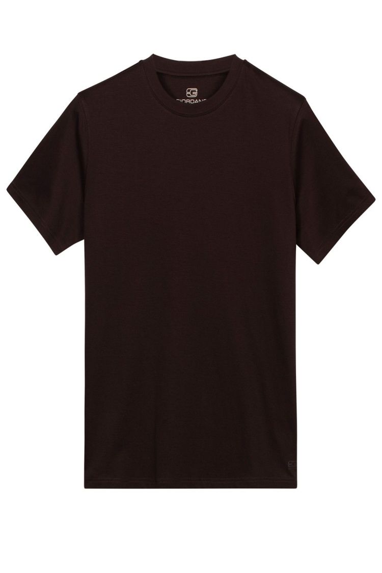 Giordano T-shirt Bruin