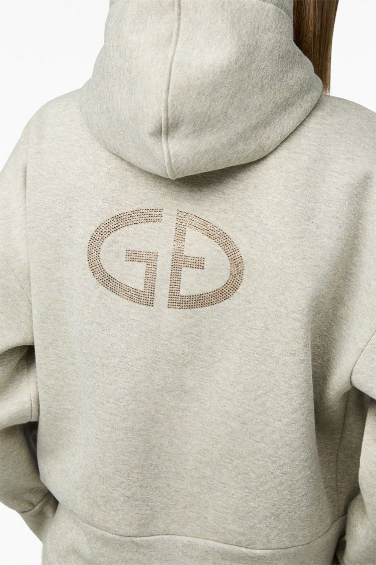 Goldbergh Vest Grijs dames (ALURA HOODED FULL ZIP CARDIGAN - GB38340263.9470) - GL Sport (Sluis)