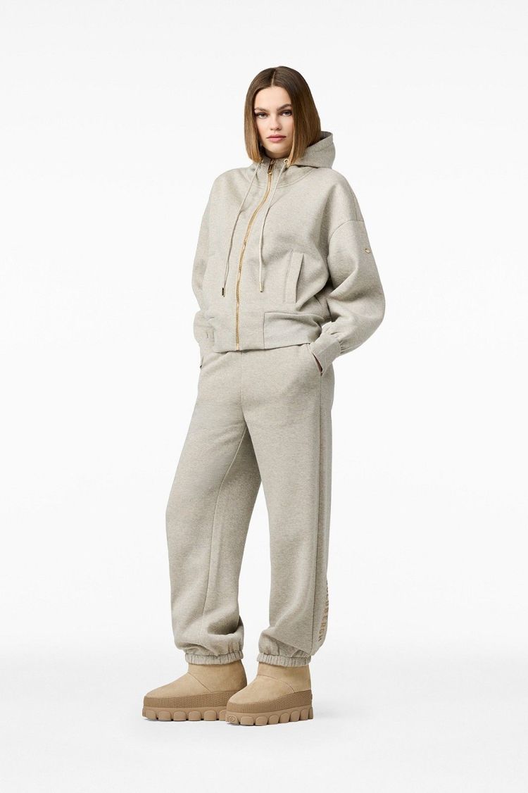 Goldbergh Vest Grijs dames (ALURA HOODED FULL ZIP CARDIGAN - GB38340263.9470) - GL Sport (Sluis)
