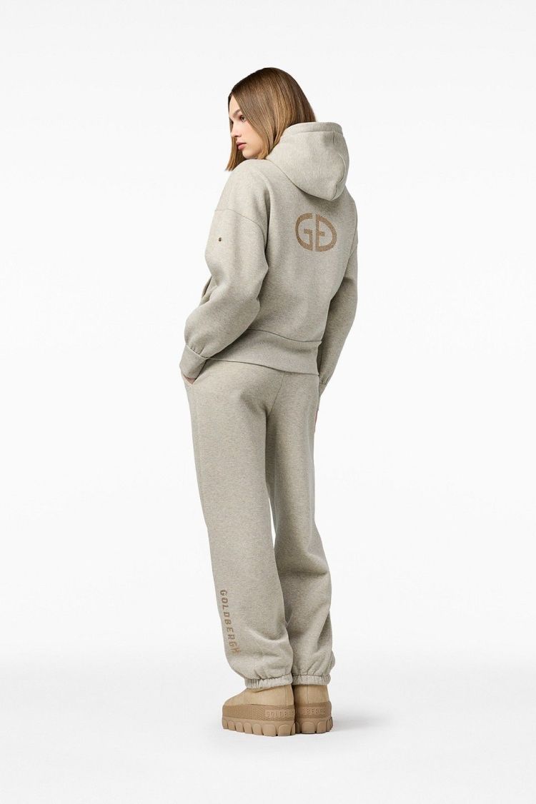 Goldbergh Vest Grijs dames (ALURA HOODED FULL ZIP CARDIGAN - GB38340263.9470) - GL Sport (Sluis)