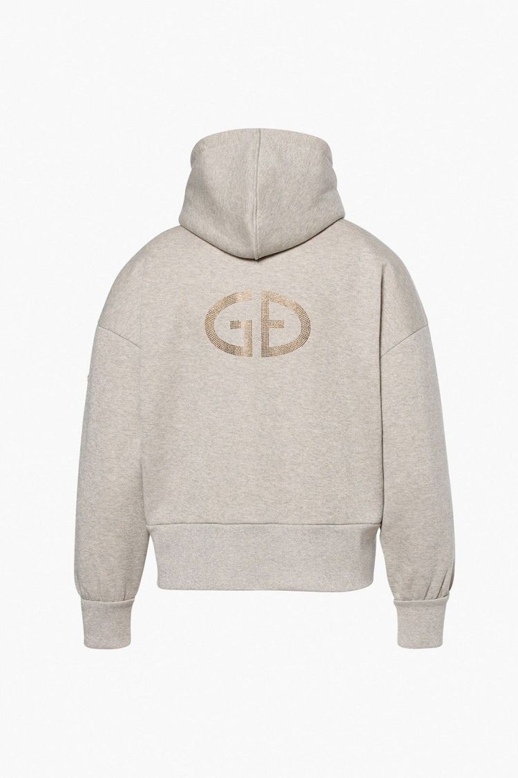 Goldbergh Vest Grijs dames (ALURA HOODED FULL ZIP CARDIGAN - GB38340263.9470) - GL Sport (Sluis)