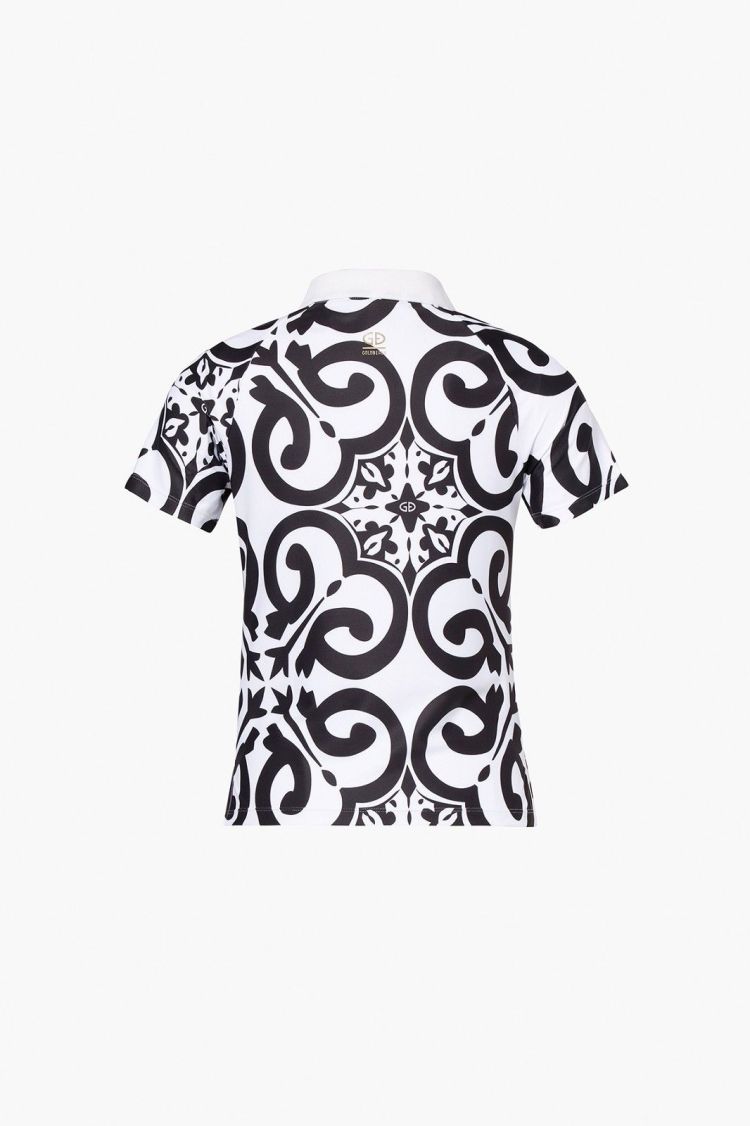 Goldbergh Polo Zwart dames (AZORE POLO TOP - GB36810261.9008) - GL Sport (Sluis)