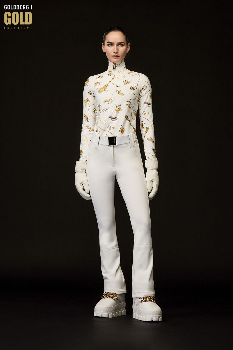 Goldbergh Skipully Creme dames (FARFALLE SKI PULLY - GE31920254.0010) - GL Sport (Sluis)