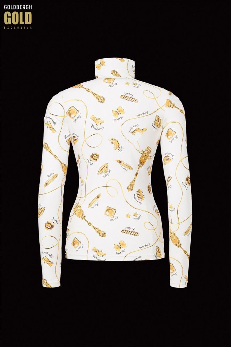 Goldbergh Skipully Creme dames (FARFALLE SKI PULLY - GE31920254.0010) - GL Sport (Sluis)