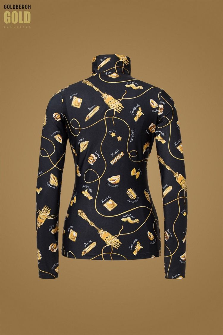 Goldbergh Skipully Zwart dames (FARFALLE SKI PULLY - GE31920254.0011) - GL Sport (Sluis)