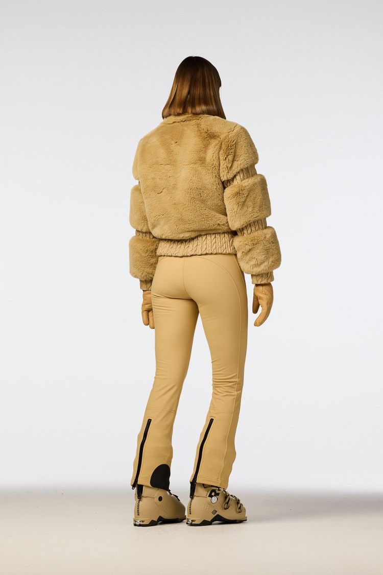 Goldbergh Ski-jas Beige dames (FURRY SKI JACKET - GB02310263.7485) - GL Sport (Sluis)