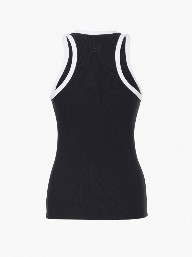 Goldbergh Top Zwart dames (GABRIELLE TANK TOP - GB36332251.9000) - GL Sport (Sluis)