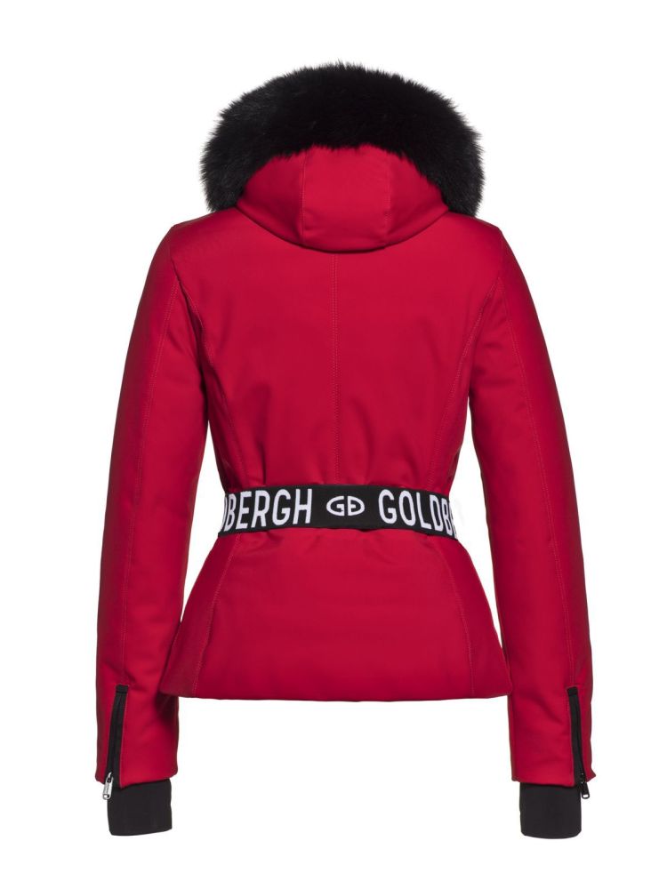 Goldbergh Ski-jas Rood dames (HIDA SKI JACKET REAL FUR - GB1616204.459) - GL Sport (Sluis)