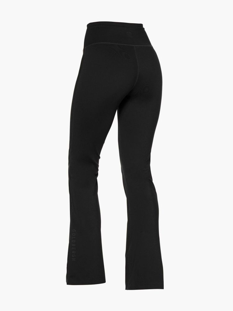 Goldbergh Broek Zwart dames (LUNGE TIGHT - GB35062251.9000) - GL Sport (Sluis)