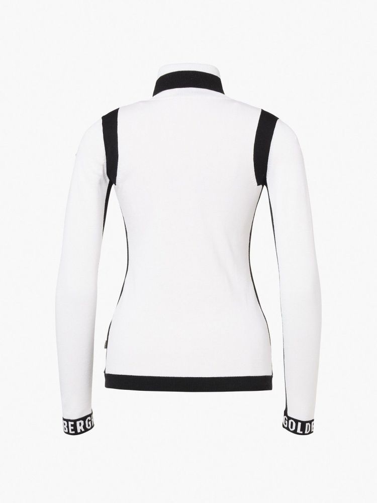 Goldbergh Sweater Wit dames (NOEMI LONG SLEEVE KNIT SWEATER - GB40023254.8000) - GL Sport (Sluis)