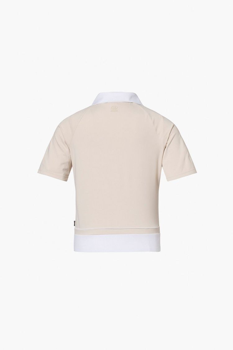 Goldbergh Top Beige dames (PICCOLA POLO TOP - GB36111261.8160) - GL Sport (Sluis)