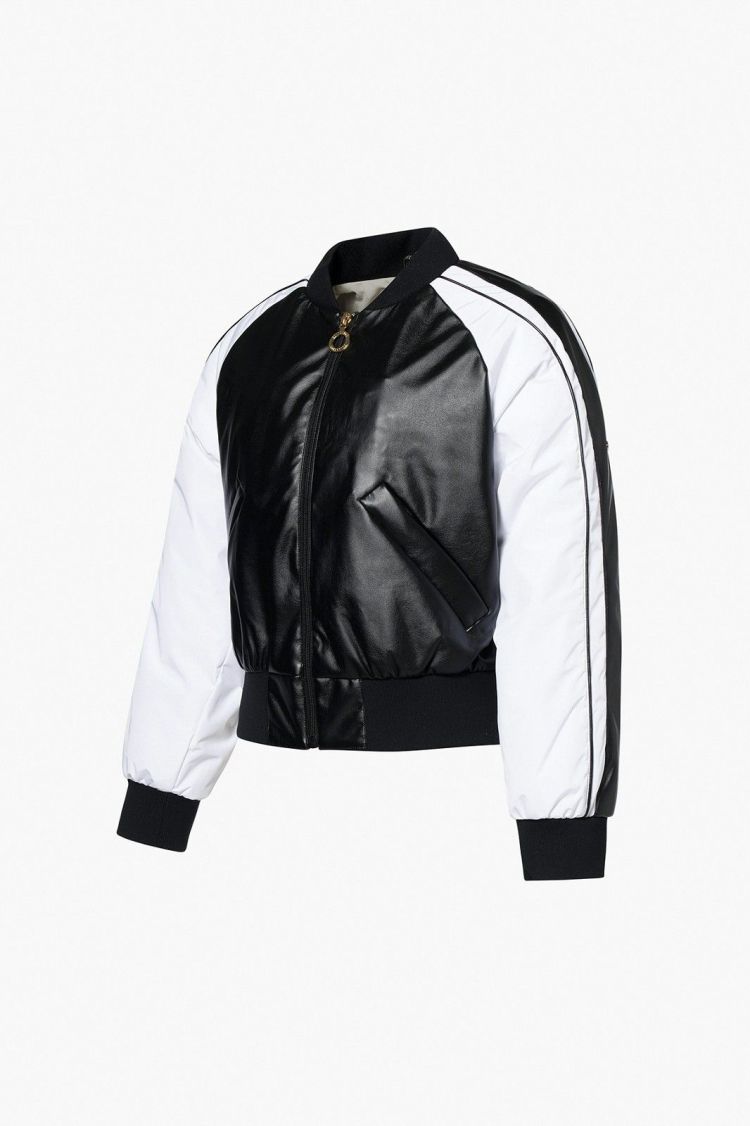 Goldbergh Jas Zwart/Wit dames (SUNOVA TRACK JACKET - GB37840261.9008) - GL Sport (Sluis)