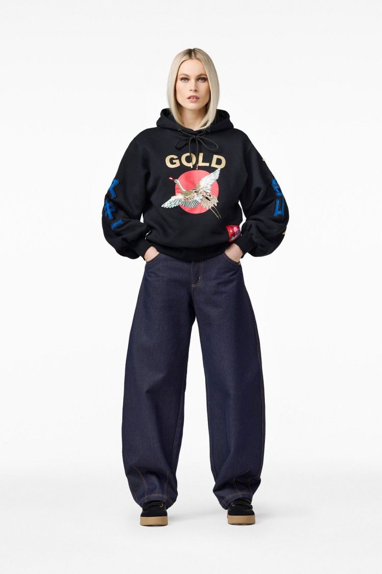 Goldbergh Hoodie Zwart dames (TOBU HOODED SWEATER - GB38120263.9000) - GL Sport (Sluis)