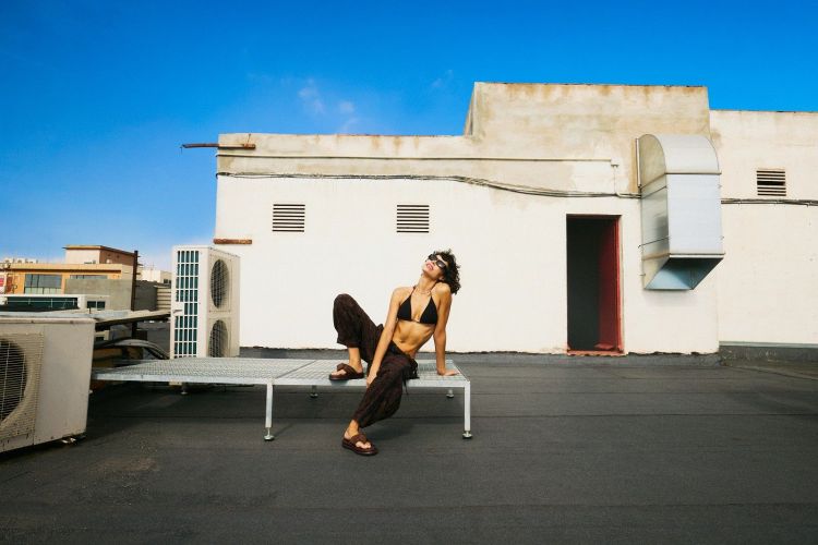 Havaianas Slippers Bruin dames (HAVAIANAS OVER PUFFED OP DARK BROWN - WO - 4150281.0727) - GL Sport (Sluis)