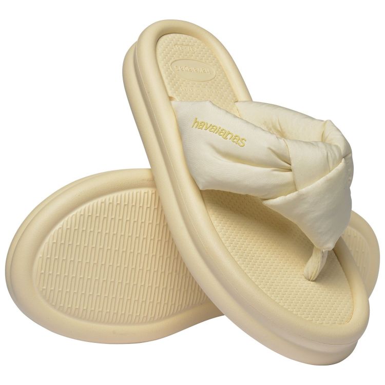 Havaianas Slippers Creme dames (OVER PUFFED UP BUTTERCREAM  - WOMEN - 4150281.9256) - GL Sport (Sluis)