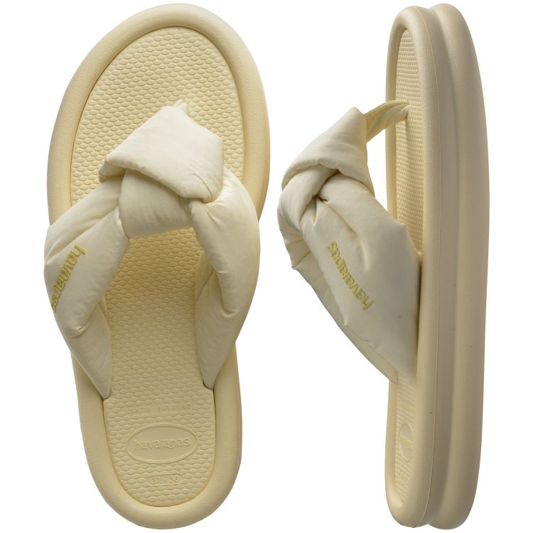 Havaianas Slippers Creme dames (OVER PUFFED UP BUTTERCREAM  - WOMEN - 4150281.9256) - GL Sport (Sluis)