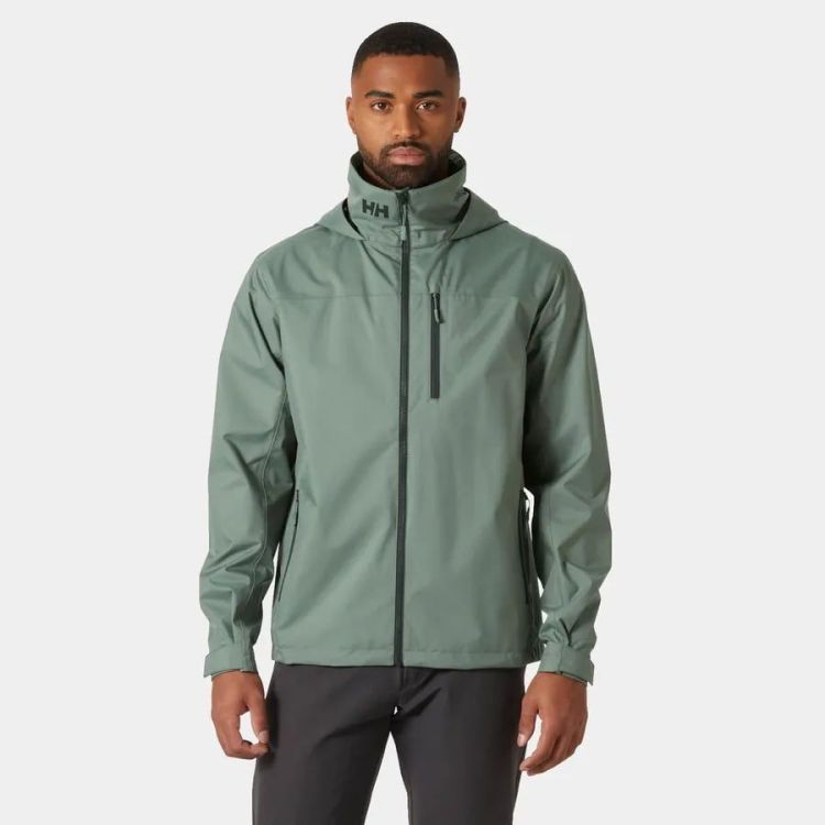 Helly Hansen Jas Grijs heren (CREW HOODED JACKET 2.0 - 34443.485) - GL Sport (Sluis)