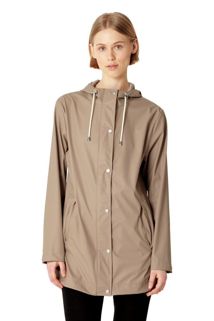 Ilse Jacobsen Jas Beige dames (RAINCOAT - RAIN228FR.ATMOSPHERE) - GL Sport (Sluis)