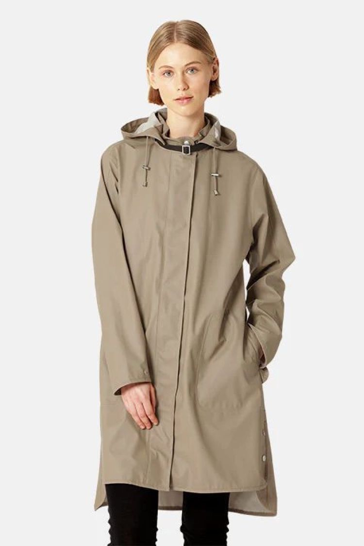 Ilse Jacobsen Jas Beige dames (RAINCOAT  - RAIN71.ATMOSPHERE) - GL Sport (Sluis)