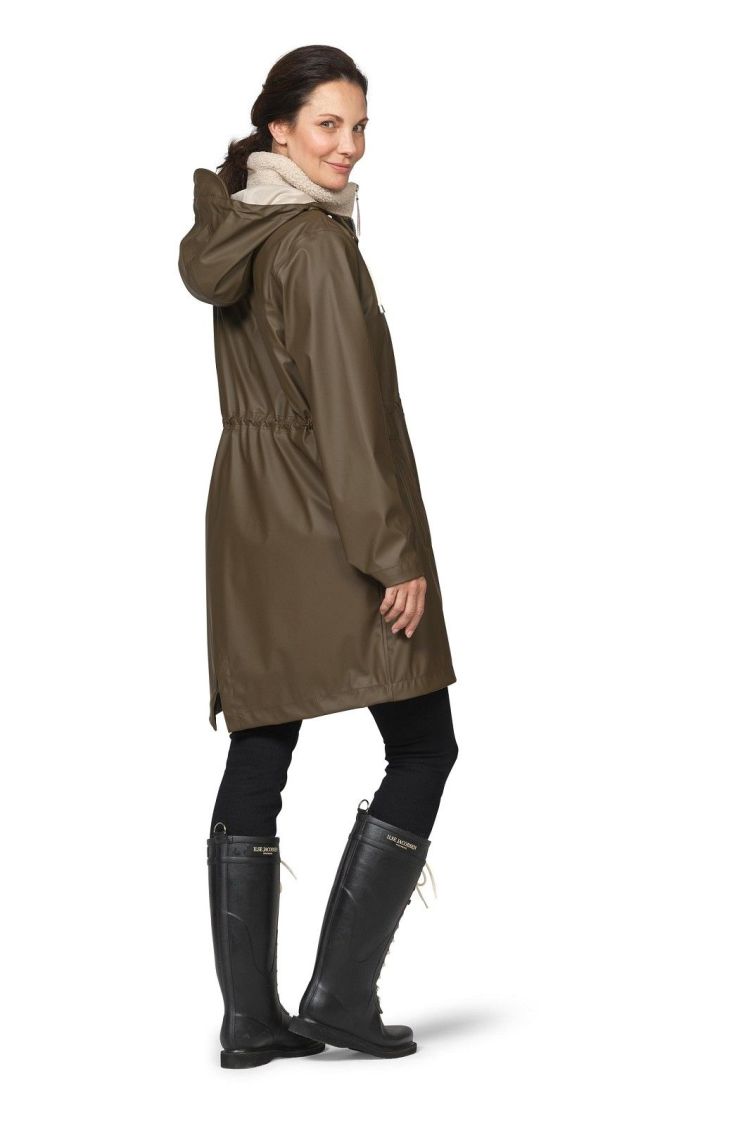 Ilse Jacobsen Jas Bruin dames (RAINCOAT - RAIN230FR.WREN) - GL Sport (Sluis)
