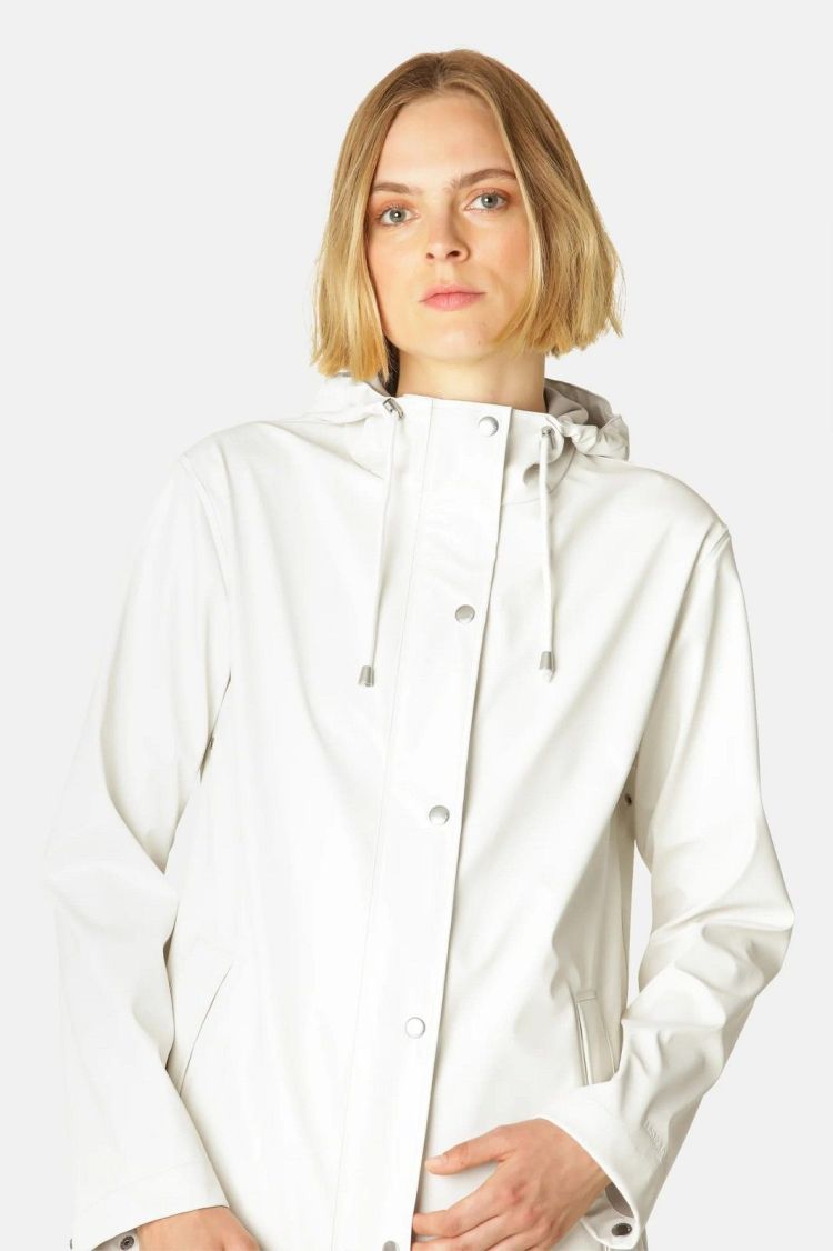 Ilse Jacobsen Jas Creme dames (RAINCOAT - RAIN228FR.MILKCREME) - GL Sport (Sluis)