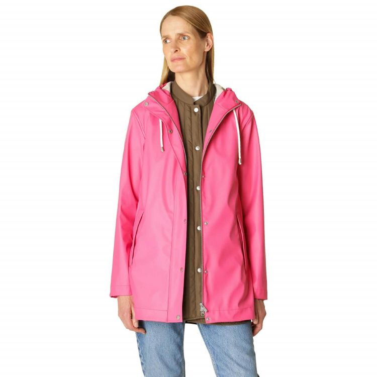 Ilse Jacobsen Jas Roze dames (RAINCOAT  - RAIN228FR.MAGENTA) - GL Sport (Sluis)