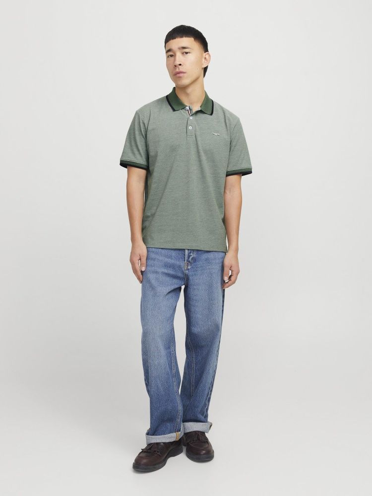 Jack & Jones Polo Groen heren (ALVES POLO - 12274681.DARKIVY) - GL Sport (Sluis)