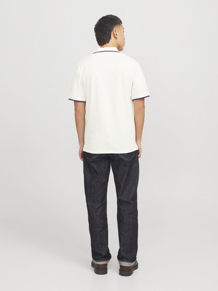 Jack & Jones Polo Wit heren (ALVES POLO - 12274681.CLOUDDANCER) - GL Sport (Sluis)