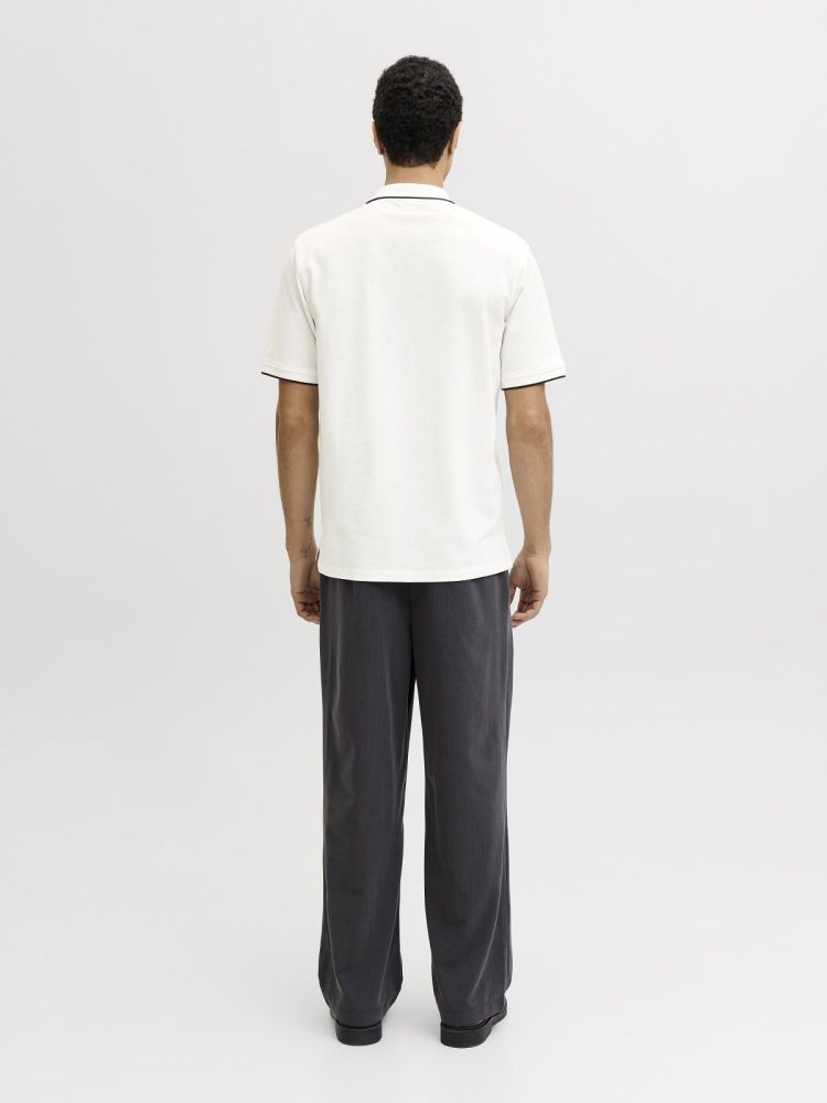 Jack & Jones Polo Wit heren (ALVES SS POLO - 12274681.CLOUDDANCER) - GL Sport (Sluis)