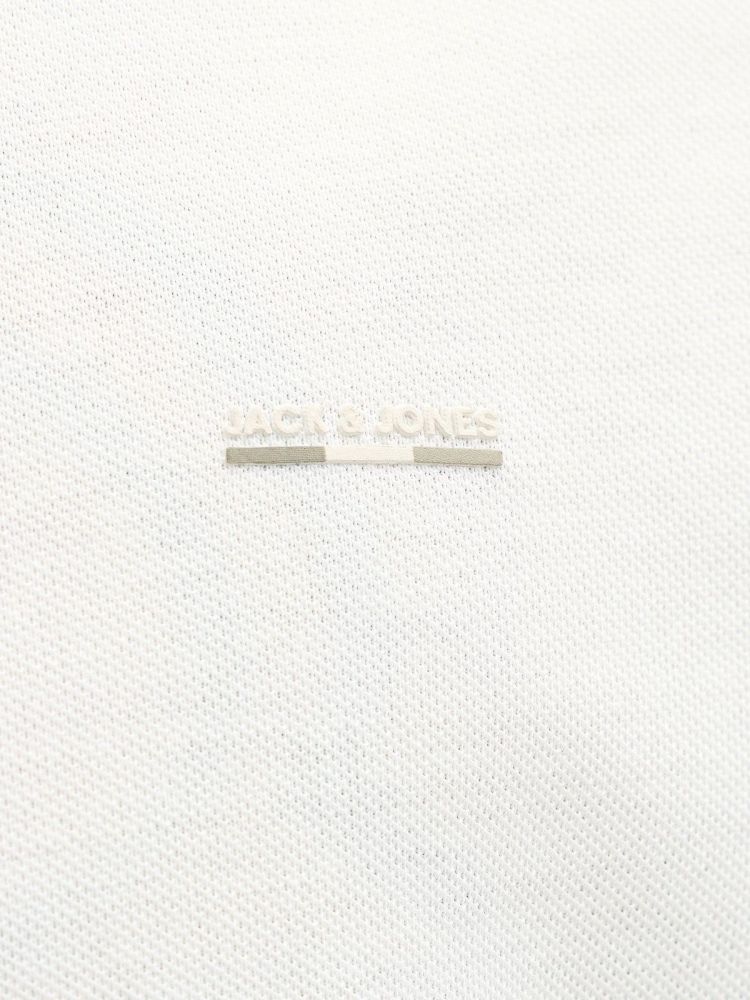 Jack & Jones Polo Wit heren (ALVES SS POLO - 12274681.CLOUDDANCER) - GL Sport (Sluis)