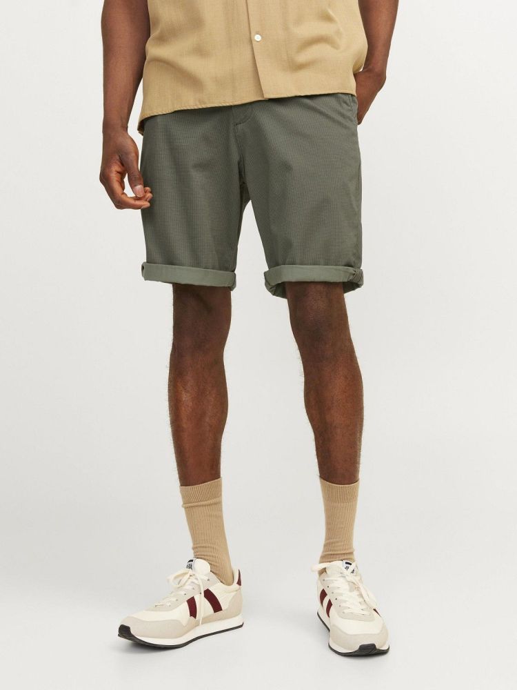 Jack & Jones Korte broek Groen heren (BOWIE SHORTS  - 12230336.OLIVENIGHT) - GL Sport (Sluis)