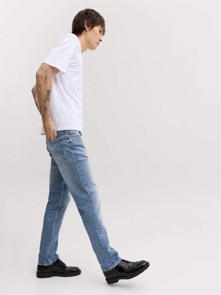 Jack & Jones Broek Blauw heren (CLARK VINTAGE CB 158 - 12278238.BLUEDENIM) - GL Sport (Sluis)