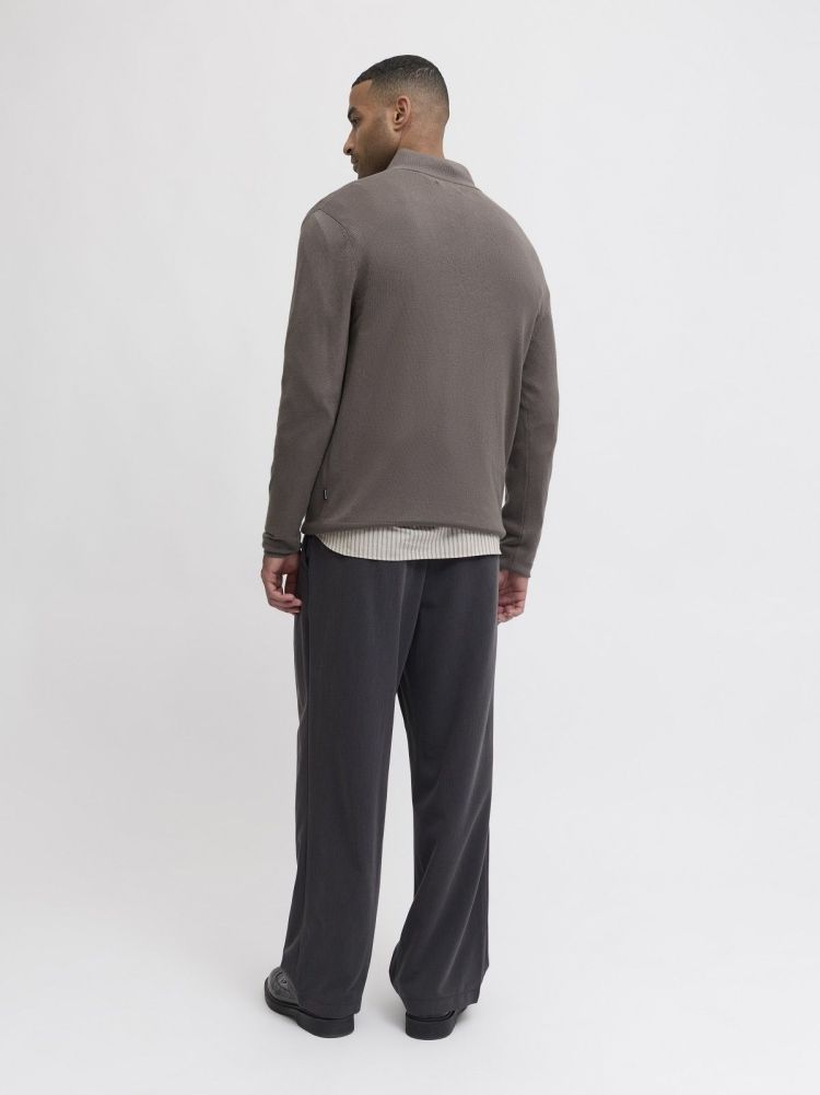 Jack & Jones    (EMIL KNIT HALF ZIP - 12189339.FALCON) - GL Sport (Sluis)