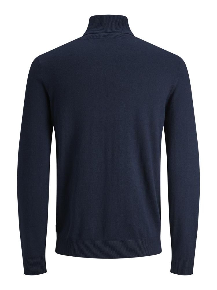 Jack & Jones Coltrui Blauw heren (EMIL KNIT ROLL NECK  - 12157417.NAVYBLAZER) - GL Sport (Sluis)